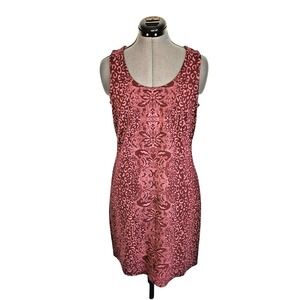 Athleta Shayla Tank‎ Purple Leopard Print Dress Size S